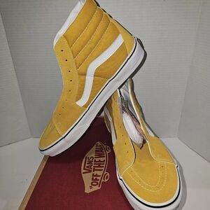 Vans Yellow High-Top Sneakers